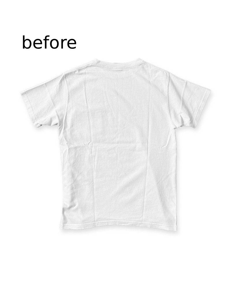C_EUROPE?-1930s?-College-バックプリント- レーヨンフロック半袖Tシャツ-ネイビー染め 【サイズM相当】