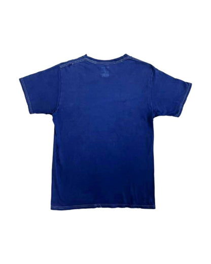 LG_EUROPE?-1930s?-College　レーヨンフロックTシャツ-ネイビー染め　【サイズM相当】