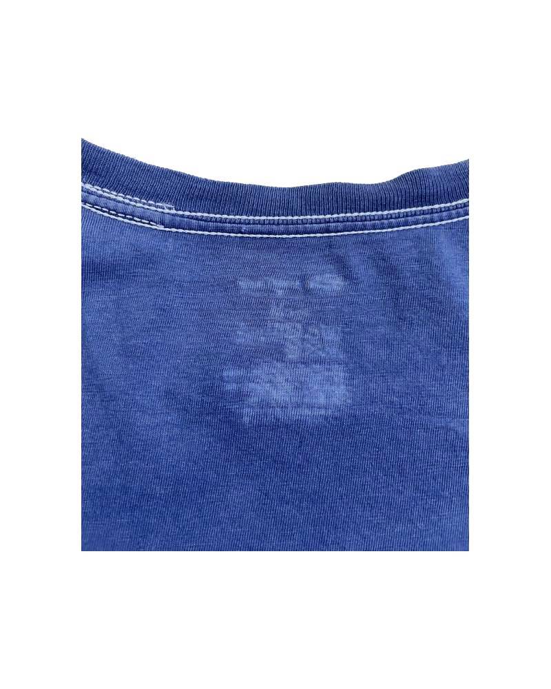 LG_EUROPE?-1930s?-College　レーヨンフロックTシャツ-ネイビー染め　【サイズM相当】