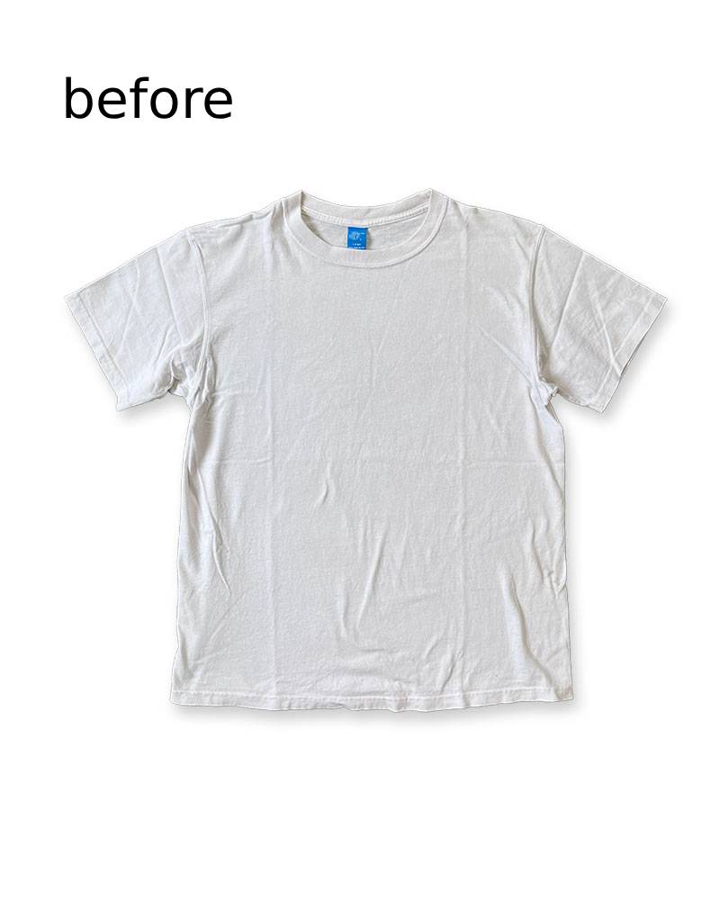 C_EUROPE?-1930s?-College　レーヨンフロックTシャツ-ネイビー染め　【サイズL相当】